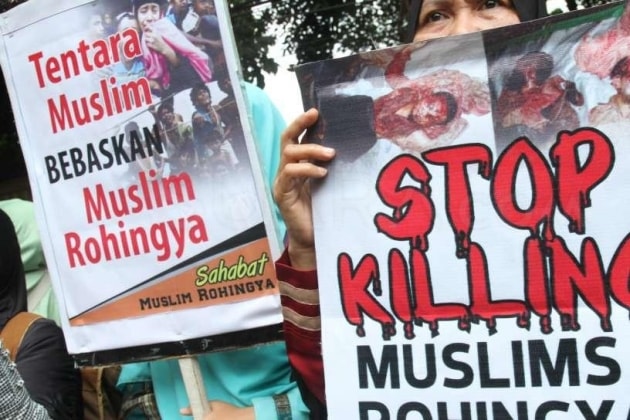 masa protes masalah rohingya masa protes masalah rohingya